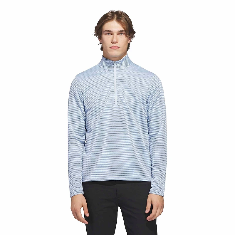 Men's Performance Printed 1/4 Zip Sweater