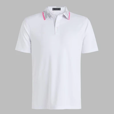 Men's Camo Collar Short Sleeve Polo
