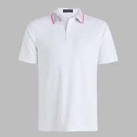 Men's Camo Collar Short Sleeve Polo