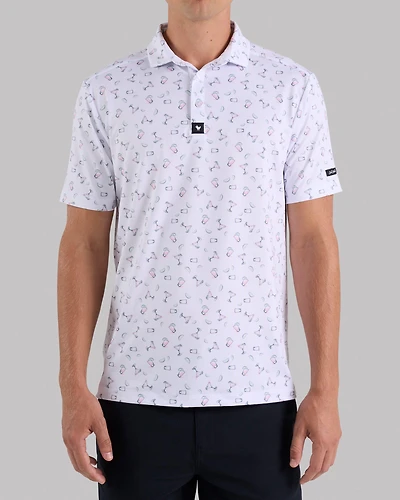 Men's One More Please Short Sleeve Polo