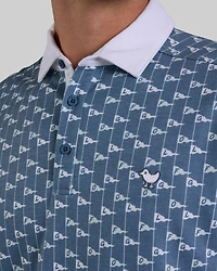 Men's Let's Flag That Short Sleeve Polo