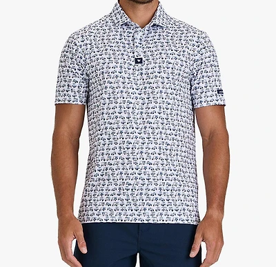 Men's Check Out My Cart Short Sleeve Polo