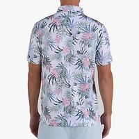 Men's Blooming and Moving Short Sleeve Polo