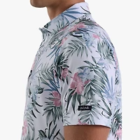 Men's Blooming and Moving Short Sleeve Polo