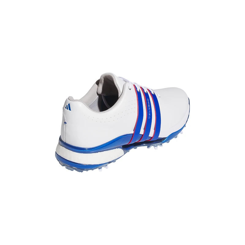 Men's Tour360 Spiked Golf Shoe - White/Blue/Red