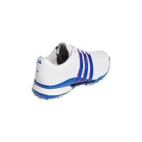 Men's Tour360 Spiked Golf Shoe - White/Blue/Red