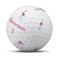 Limited Edition - TP5 Pix Golf Balls - Flamingo