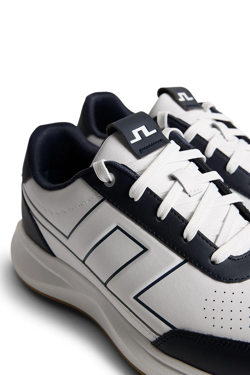 Men's Bridge Sneaker Spikeless Golf Shoe - White/Navy