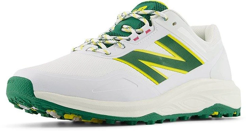 Men's Fresh Foam Contend V3 Spikeless Golf Shoe - White/Green