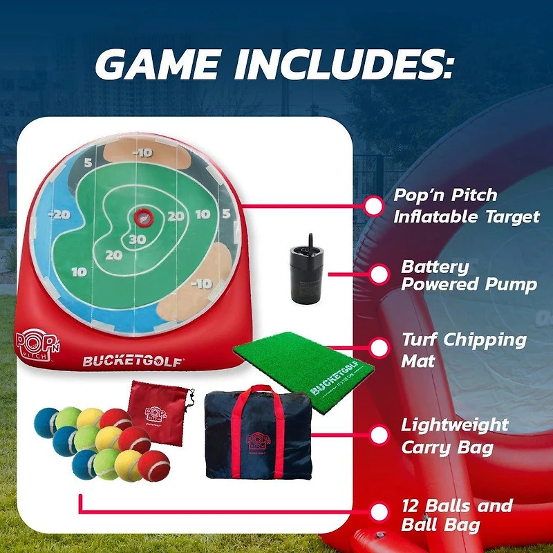 Pop N' Pitch Inflatable Target Bundle