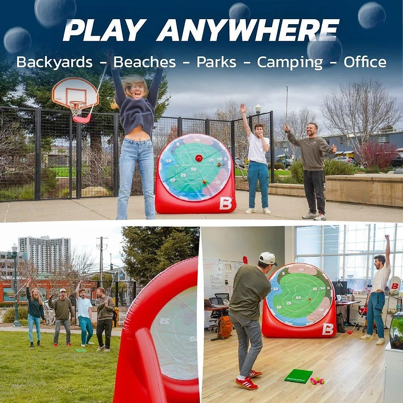 Pop N' Pitch Inflatable Target Bundle