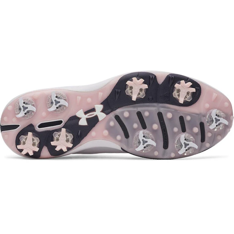 Men's Drive Pro Clone LE Spiked Golf Shoe - White/Navy/Pink