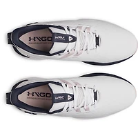 Men's Drive Pro Clone LE Spiked Golf Shoe - White/Navy/Pink