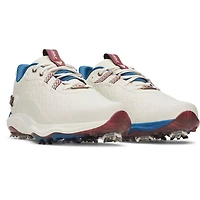Men's Drive Pro Clone LE Spiked Golf Shoe - Off-White/Multi