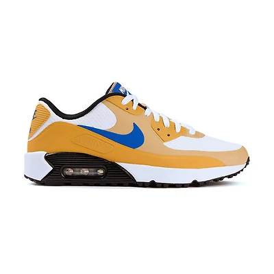 Prior Generation - Air Max 90 Spikeless Golf Shoe - White/Tan/Blue