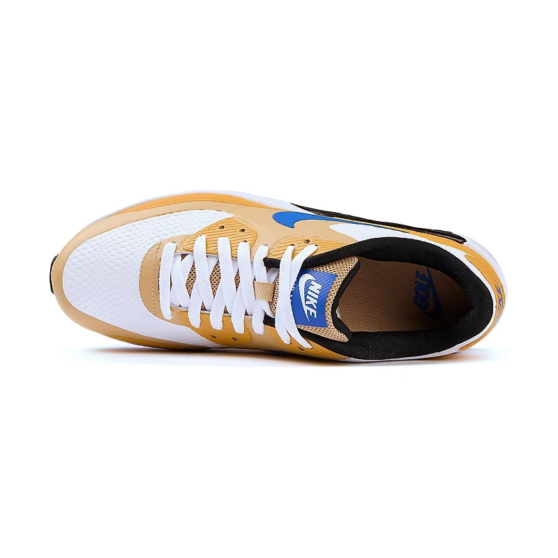 Prior Generation - Air Max 90 Spikeless Golf Shoe - White/Tan/Blue