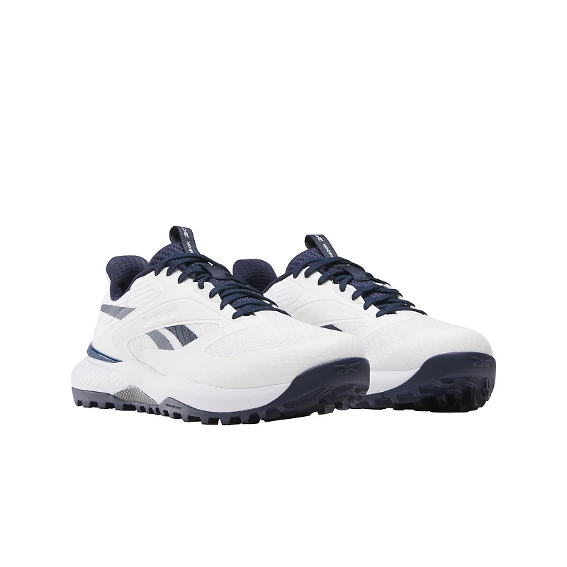 Men's Nano Golf Crushers Spikeless Shoe - White/Navy