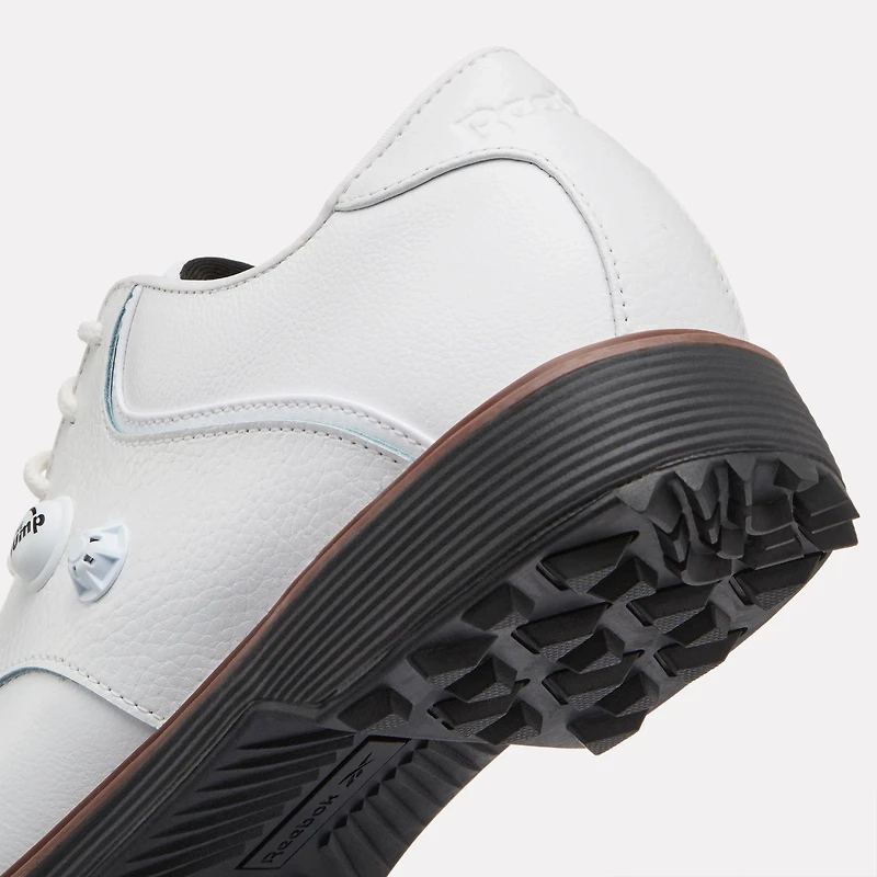 Men's OG Pump Spikeless Golf Shoe - White