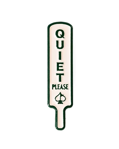 Quiet Please Ball Marker