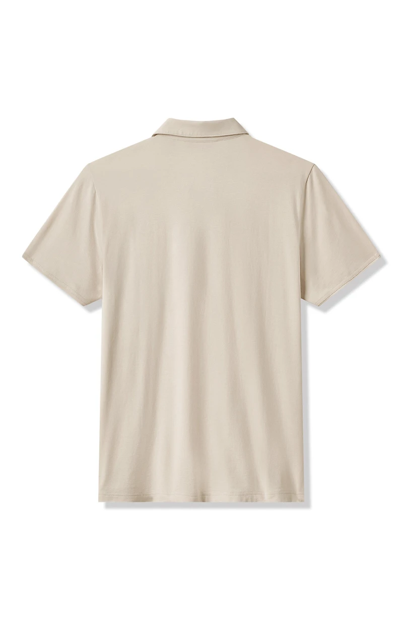 Men's Cloud Popover Short Sleeve Polo