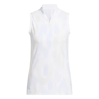 Women's Ultimate365 Tour Printed Sleeveless Polo