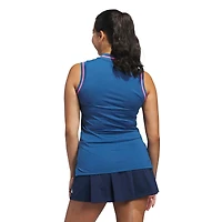 Women's Ultimate365 Zip Sleeveless Polo