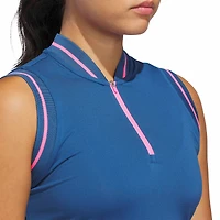 Women's Ultimate365 Zip Sleeveless Polo