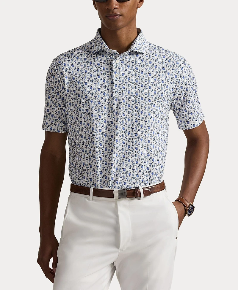 Men's Lightweight Airflow Novelty RLX Short Sleeve Polo