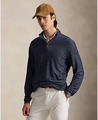 Men's Movement Mesh Knit Covered 1/4 Zip Sweater