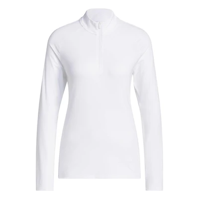 Women's Ultimate365 Solid 1/4 Zip Mock Neck Sweater