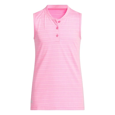 Girls Sleeveless Polo
