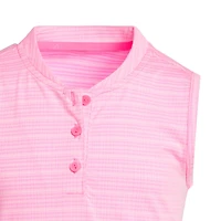 Girls Sleeveless Polo