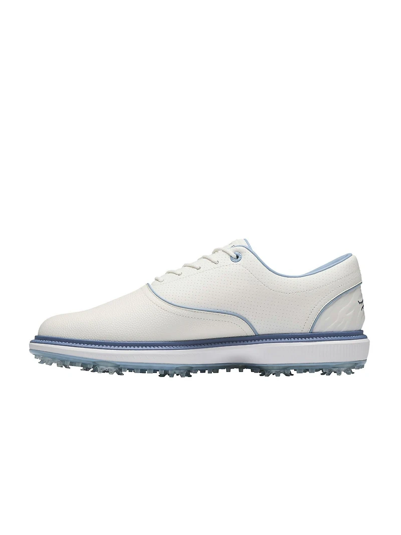 Prior Generation - Men's Pioneer Cypress Spiked Golf Shoe - White/Blue