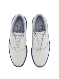 Prior Generation - Men's Pioneer Cypress Spiked Golf Shoe - White/Blue