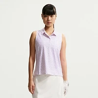 Women's Victory Dri-Fit Printed Sleeveless Polo
