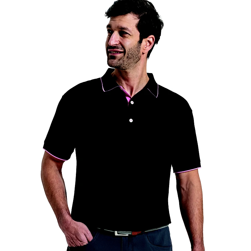 Men's FJ Wordmark Pique Short Sleeve Polo