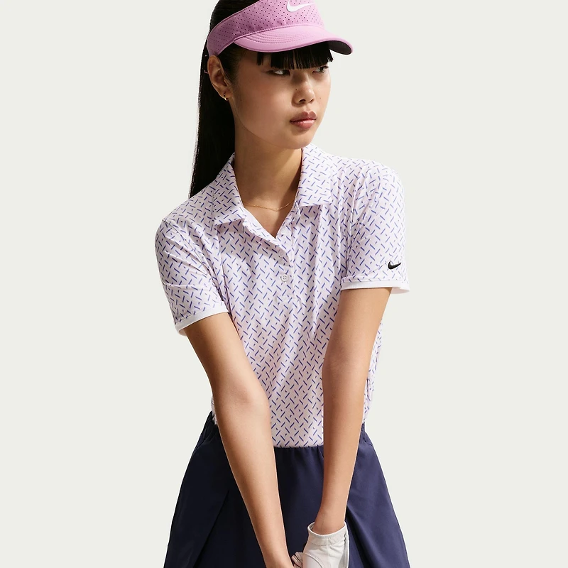 Women's Victory Dri-Fit Printed Short Sleeve Polo
