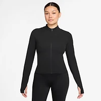 Women's Zenvy Dri-Fit Full Zip Long Sleeve Top