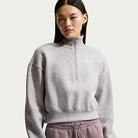 Women's Phoenix Fleece 1/4 Zip Crop Sweater
