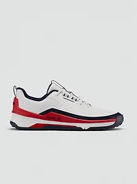 Men's Presidio US Open Spikeless Golf Shoe - White/Red/Navy