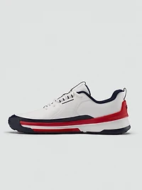 Men's Presidio US Open Spikeless Golf Shoe - White/Red/Navy