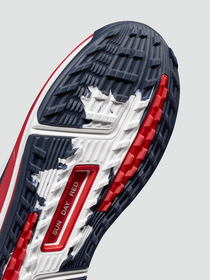 Men's Presidio US Open Spikeless Golf Shoe - White/Red/Navy