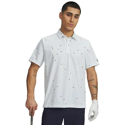 Men's UA Drive Printed Short Sleeve Polo