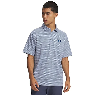 Men's UA Matchplay Printed Short Sleeve Polo