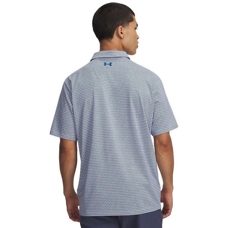 Men's UA Matchplay Printed Short Sleeve Polo
