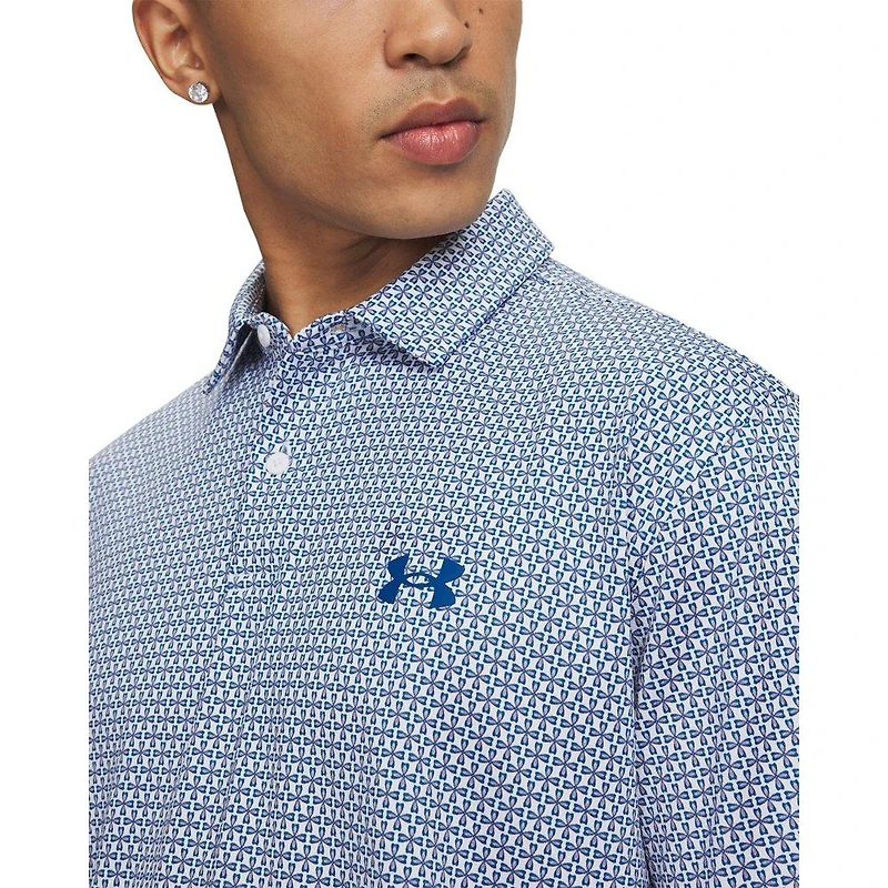 Men's UA Matchplay Printed Short Sleeve Polo