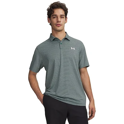 Men's UA Matchplay Printed Short Sleeve Polo