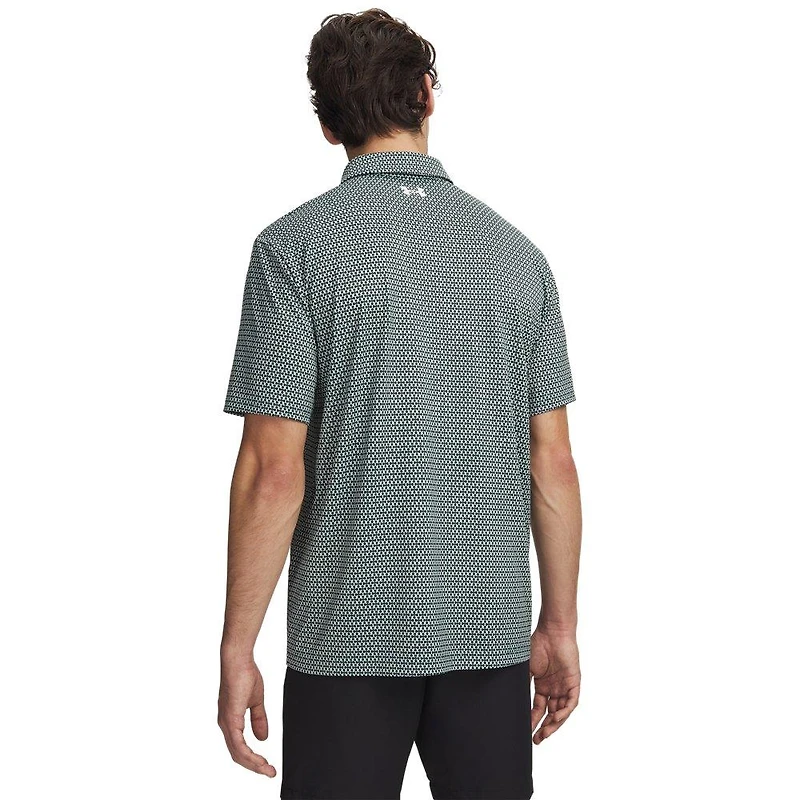 Men's UA Matchplay Printed Short Sleeve Polo