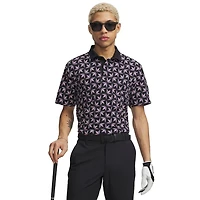Men's UA Drive Printed Short Sleeve Polo
