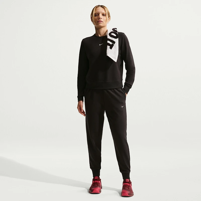 Women's Dri-Fit One Crew Neck French Terry Sweater